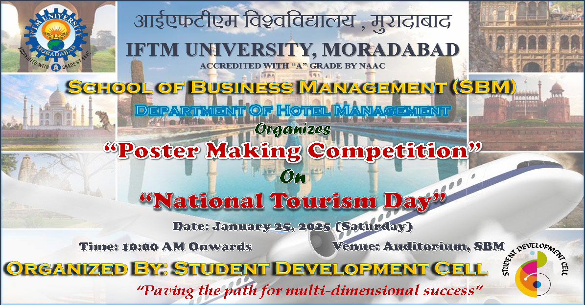 Poster Making Competition on National Tourism Day